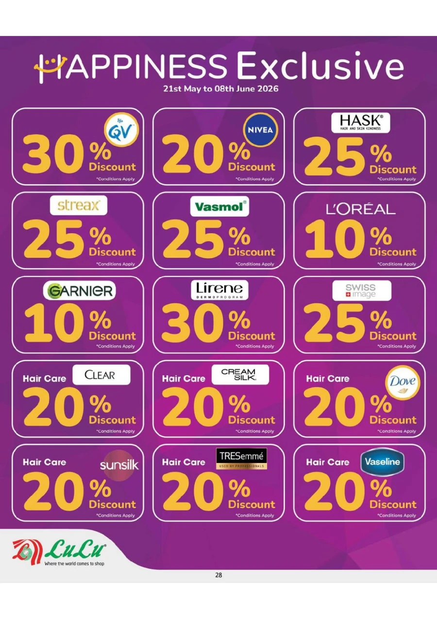 Lulu World of Beauty Offer