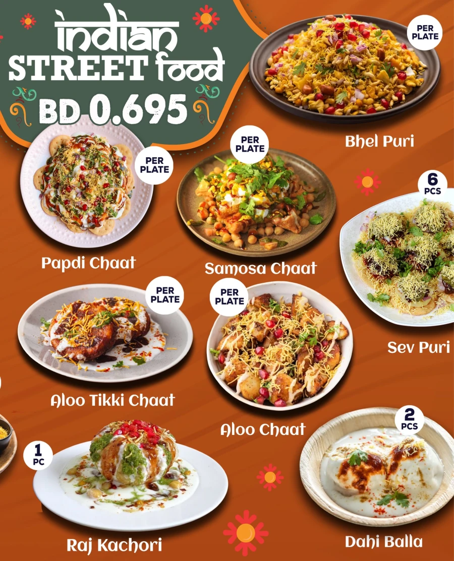 Al Jazira Indian Street Food Offer