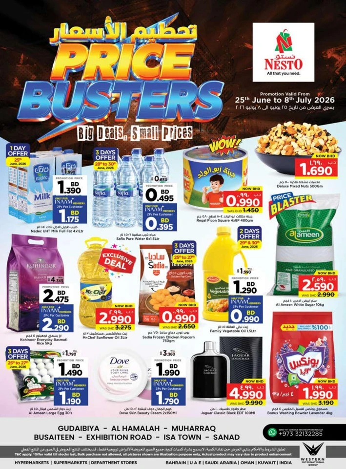 Nesto Price Busters Sale