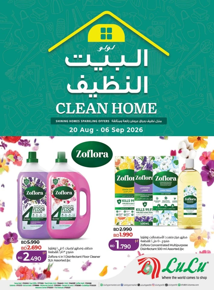 Lulu Clean Home Promotion