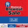 Weekend Blowout Sale