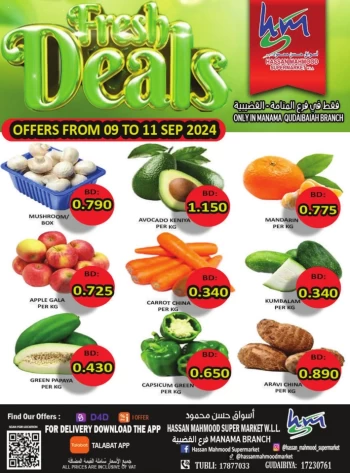 Fresh Deal 9-11 September 2024