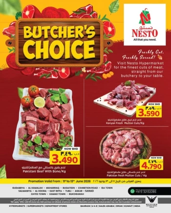 Nesto Butcher's Choice Offer