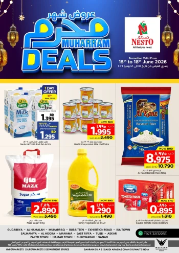Nesto Muharram Deals