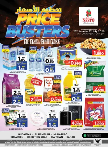 Nesto Price Busters Sale